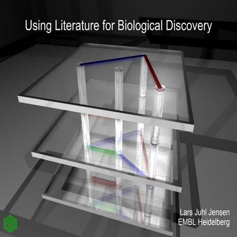 Utilizing literature for biological discovery