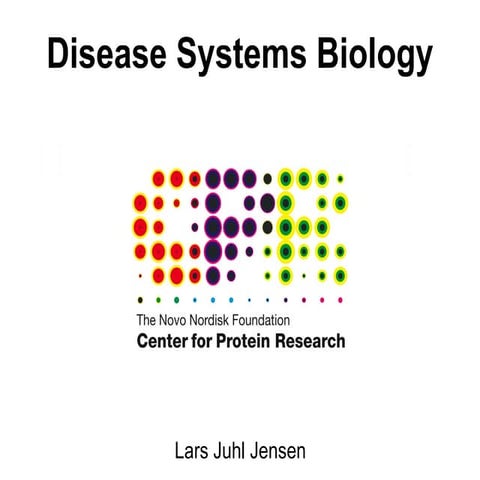 Disease Systems Biology