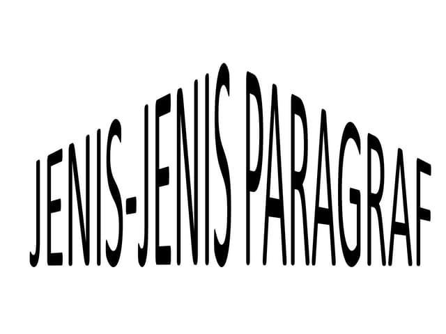 Jenis tulisan dan Kerangka Karangan (Bahasa Indonesia)