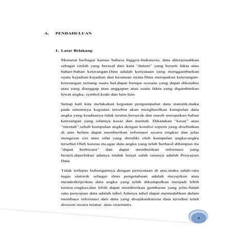 Jenis Data Statistik