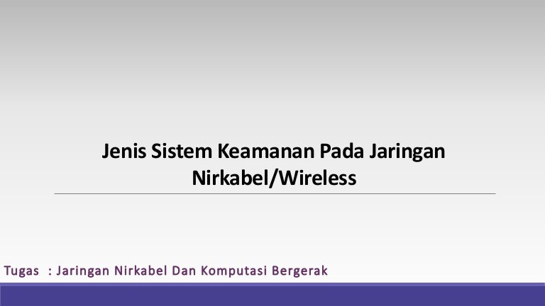 44+ Yang tidak termasuk standar keamanan jaringan nirkabel adalah ideas