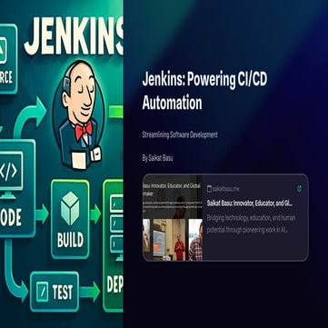 Jenkins: An open-source automation server powering CI/CD Automation