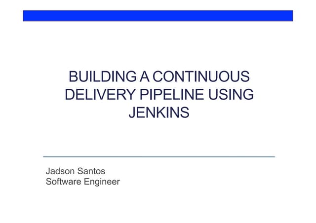 Jenkins Continuous Delivery
