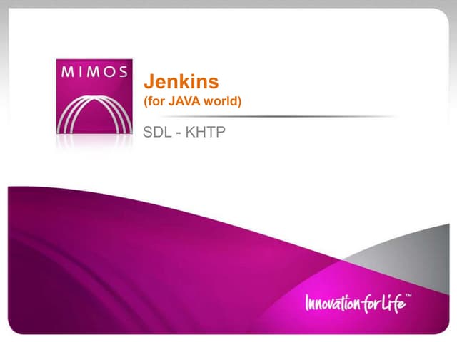 Jenkins for java world