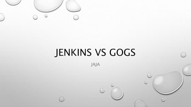 Jenkins vs gogs