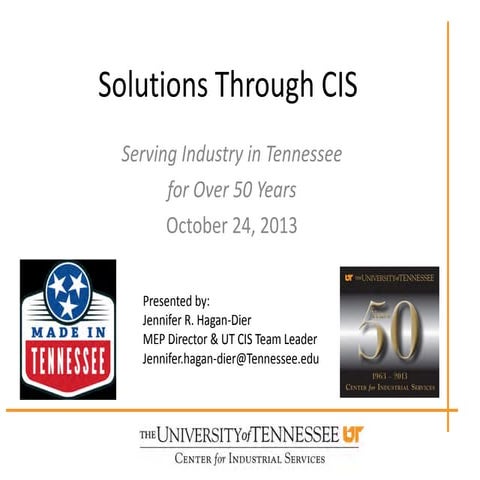 TN Business Retention & Expansion Course 2013 - Experts Panel - Jennifer Haga...