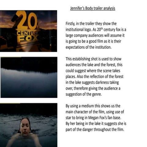 Jennifers body trailer analysis