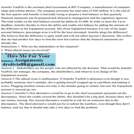 Meredith Ward is the assistant chief accountant at Frazier Company, .pdf