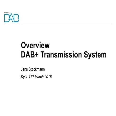 DAB costs and benefits