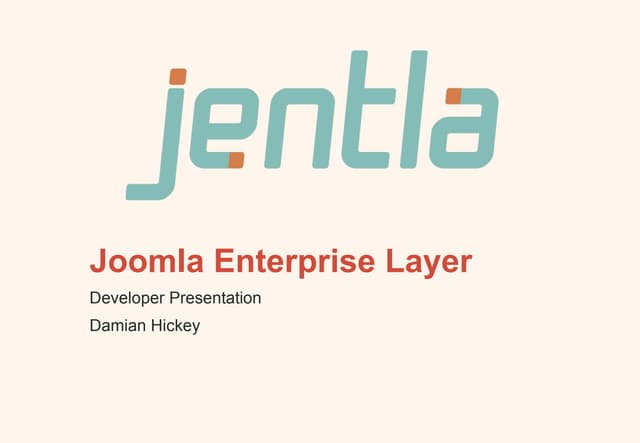 Jentla Developer Mar 2009