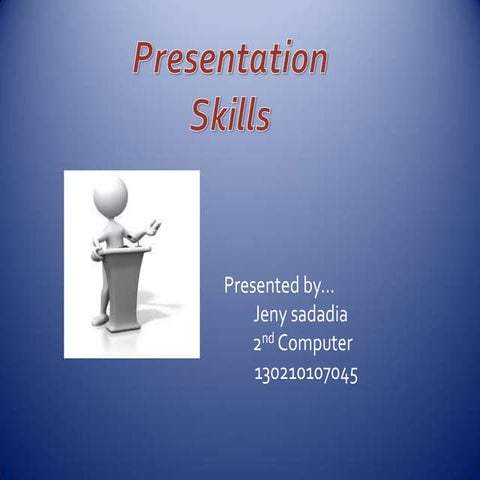 Presentation Skills