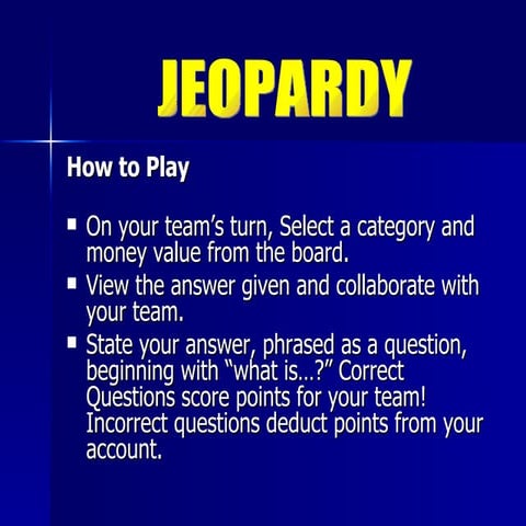 Jeopardy
