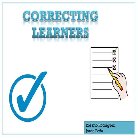 Jeopardy   unit 32 - correcting learners