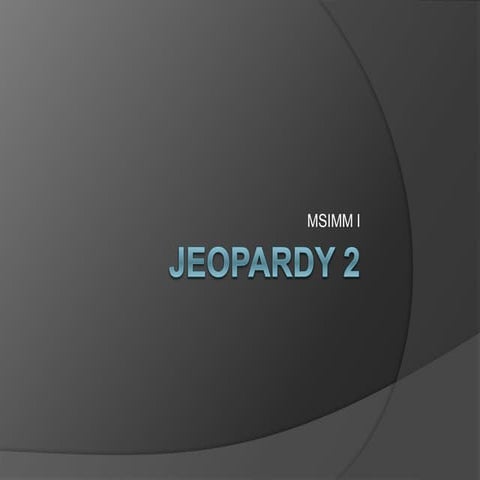 Jeopardy2 Linux