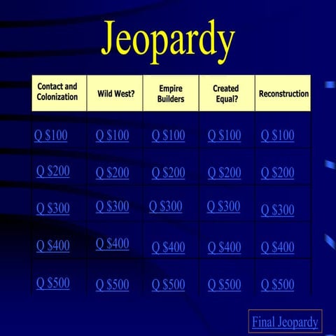 Jeopardy