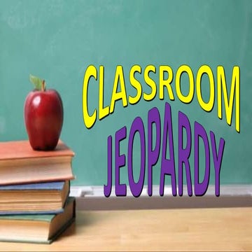 Jeopardy Game
