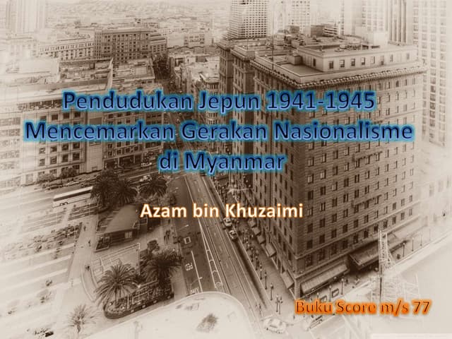 Jepun 1941-1945 di Myanmar