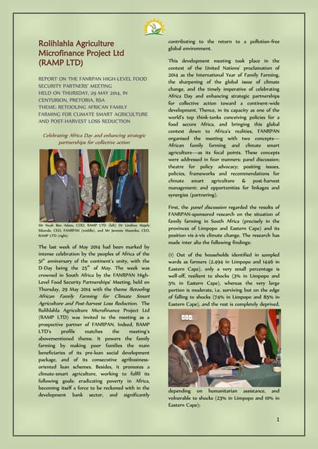 Jeremie muamba ramp ltd