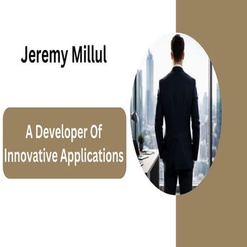 Jeremy Millul - A Junior Software Developer | PDF
