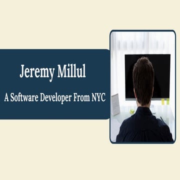 Jeremy Millul - A Junior Software Developer | PDF