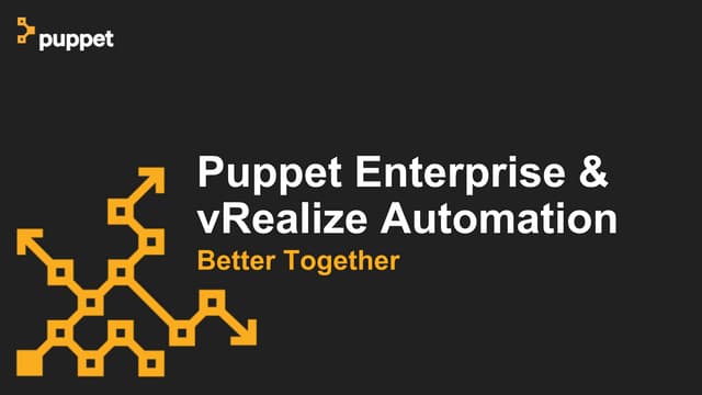 Puppet plugin for vRealize Automation (vRA)