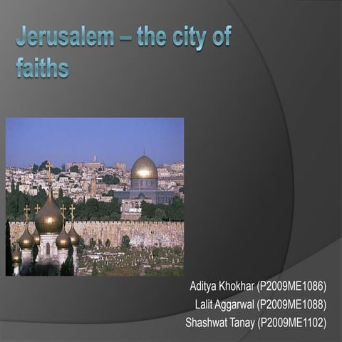 Jerusalem | PPT