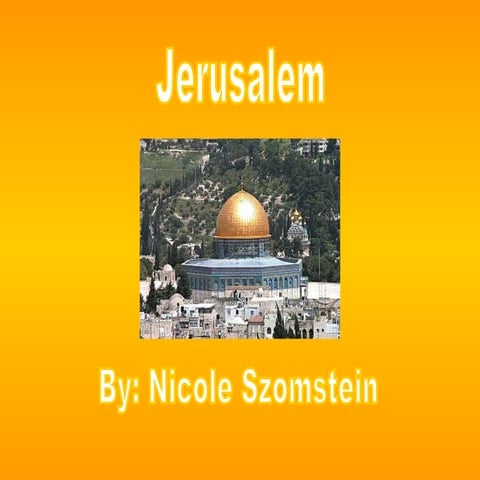 Jerusalem | PPTX