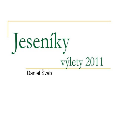 Jeseníky