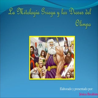 La Mitología Griega y los Dioses de...