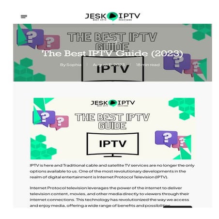 IPTV Guide | PDF