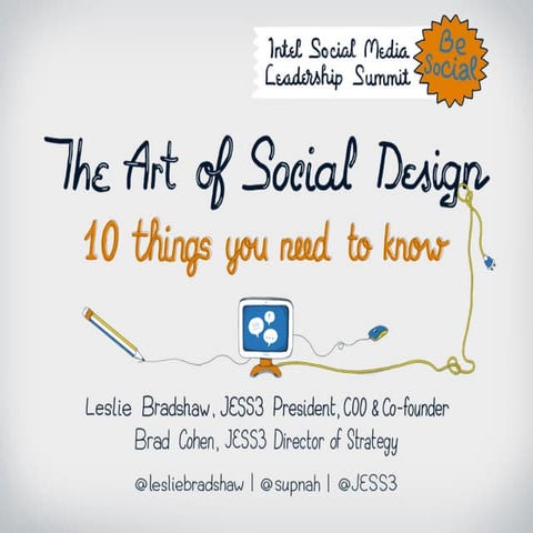The Art of Social Design