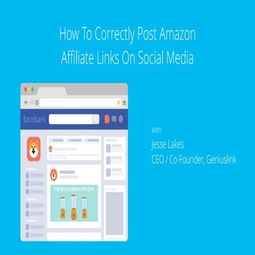Photo inspiration: Gallery Detail: How To Correctly Post Amazon Affiliate Links On Social Media