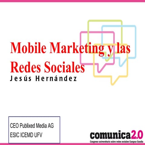 Mobile Marketing - Jesús Hernández