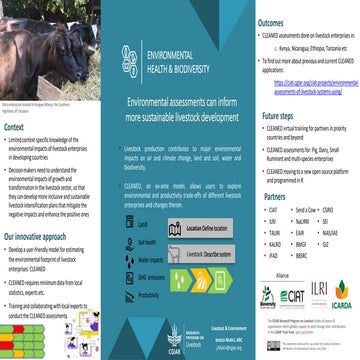 Environmental assessments can inform more sustainable livestock development