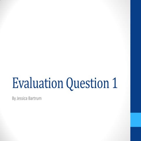 Media Evaluation | PPTX