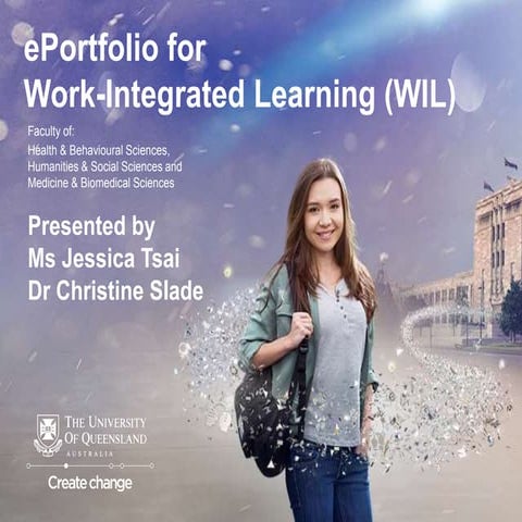ePortfolio for work integrated learning - Jessica Tsai & Christine Slade (Uni...