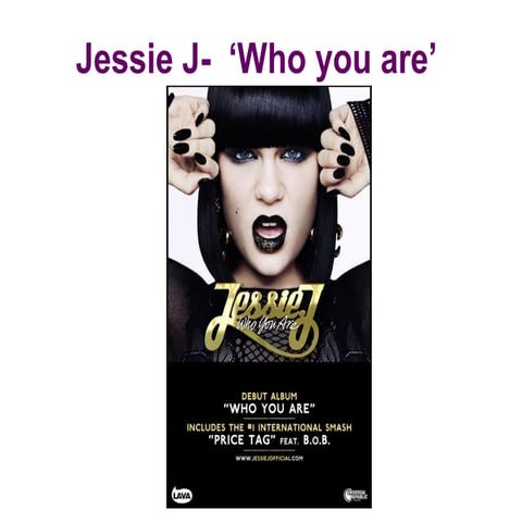 Jessie j   ‘who you are’