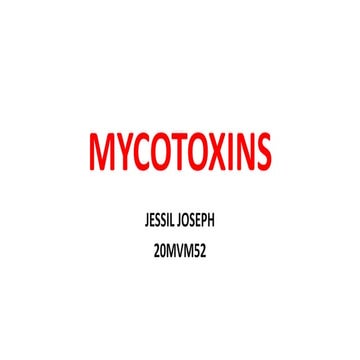 mycotoxins