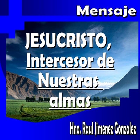 diapositivas de Intercesion nivel uno cristiano | PPTX