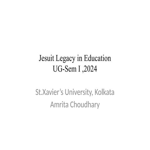 Jesuit Legacy in Education a history.pptx