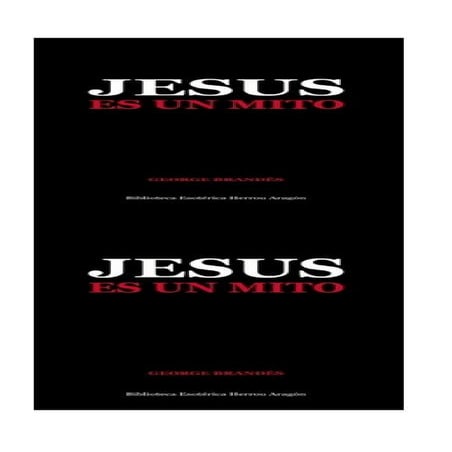 Jesus es un mito