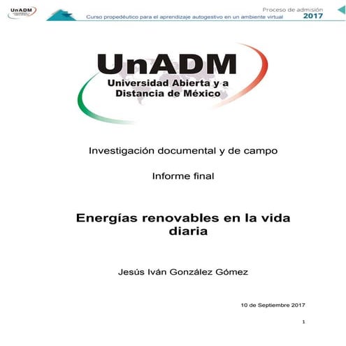 Jesus gonzalez informe