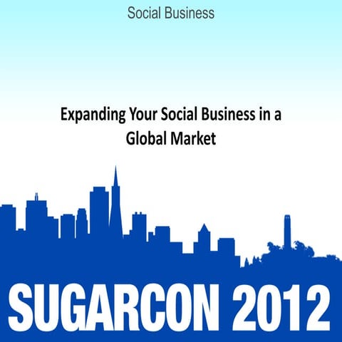 SugarCon 2012 Presentation