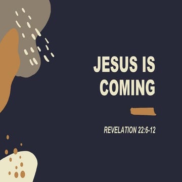 JESUS IS COMING.pptx