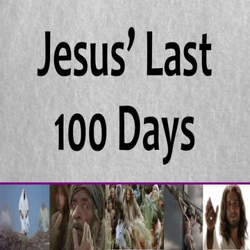Jesus’ Last 100 Days_The Rich Young Ruler