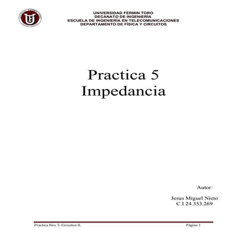 informe de la practica 5 | DOCX