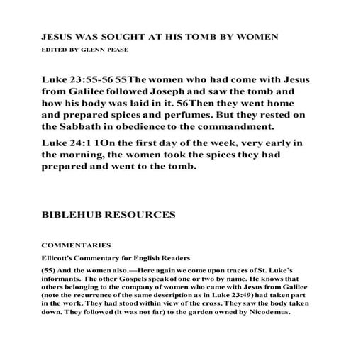 Jesus is More than a Metaphor: Luke 24.1-12.pptx