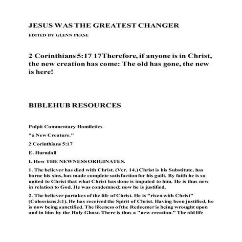The Full Ministry of Reconciliation - Part 1 | PDF
