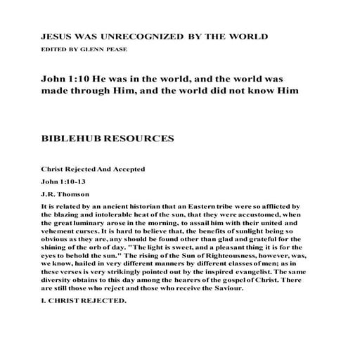 Holy spirit baptism in mark | DOCX