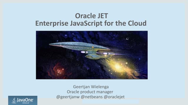 Oracle JET